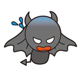 An angel and the devil sticker #823274