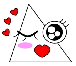 Triangle man sticker #823730