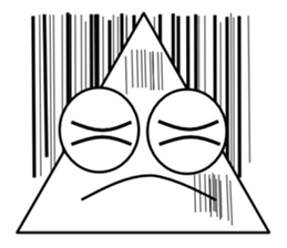 Triangle man sticker #823736