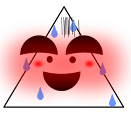 Triangle man sticker #823745