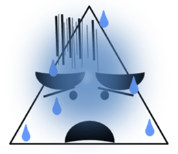 Triangle man sticker #823746