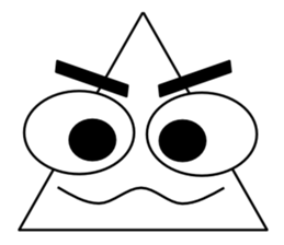 Triangle man sticker #823751