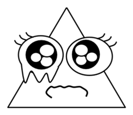 Triangle man sticker #823754