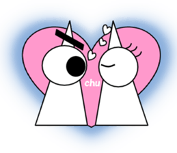 Triangle man sticker #823755