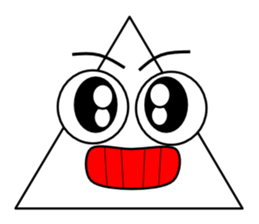 Triangle man sticker #823757