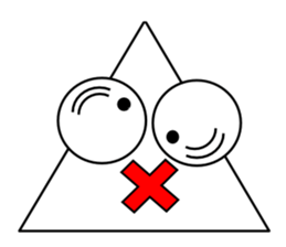Triangle man sticker #823758