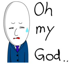 salaryman tomu English version sticker #823801