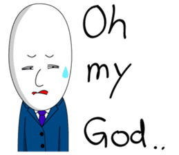 salaryman tomu English version sticker #823801