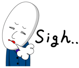 salaryman tomu English version sticker #823802