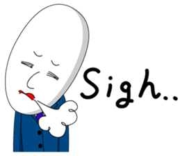 salaryman tomu English version sticker #823802