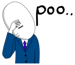 salaryman tomu English version sticker #823803