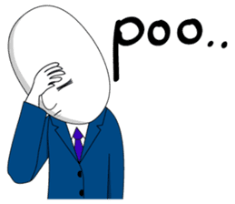 salaryman tomu English version sticker #823803