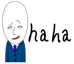 salaryman tomu English version sticker #823806