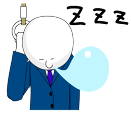 salaryman tomu English version sticker #823808