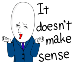 salaryman tomu English version sticker #823810