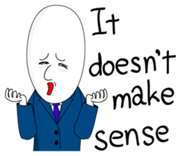 salaryman tomu English version sticker #823810