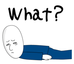 salaryman tomu English version sticker #823811