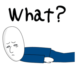 salaryman tomu English version sticker #823811