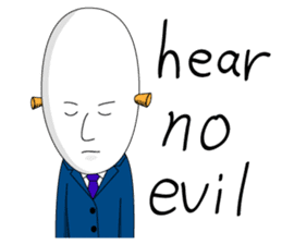 salaryman tomu English version sticker #823813