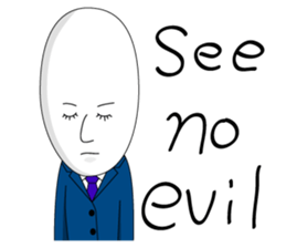 salaryman tomu English version sticker #823814