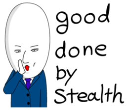 salaryman tomu English version sticker #823815