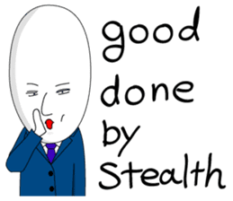 salaryman tomu English version sticker #823815