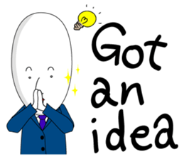 salaryman tomu English version sticker #823816