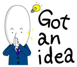 salaryman tomu English version sticker #823816