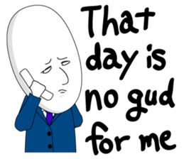 salaryman tomu English version sticker #823819