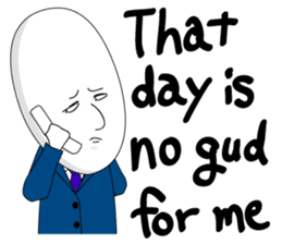 salaryman tomu English version sticker #823819