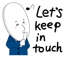 salaryman tomu English version sticker #823821