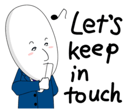 salaryman tomu English version sticker #823821