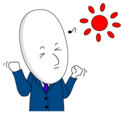 salaryman tomu English version sticker #823822