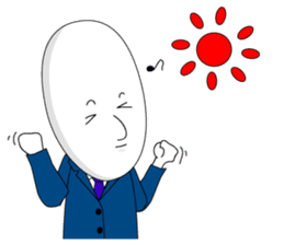 salaryman tomu English version sticker #823822