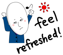 salaryman tomu English version sticker #823824