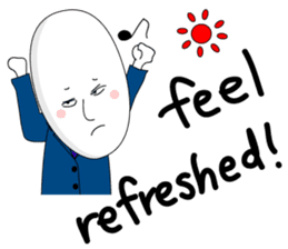 salaryman tomu English version sticker #823824