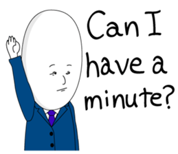 salaryman tomu English version sticker #823825