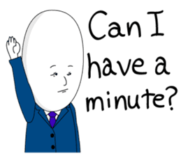 salaryman tomu English version sticker #823825