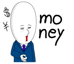 salaryman tomu English version sticker #823828