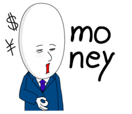 salaryman tomu English version sticker #823828