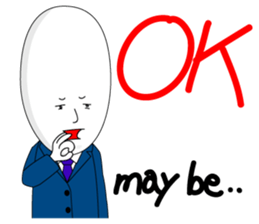 salaryman tomu English version sticker #823829