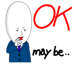 salaryman tomu English version sticker #823829