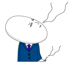 salaryman tomu English version sticker #823832