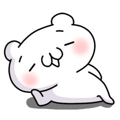 The relaxed life of a polar bear