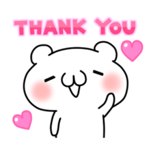 The relaxed life of a polar bear sticker #824009