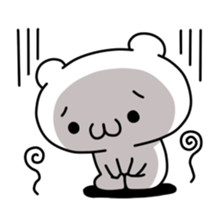 The relaxed life of a polar bear sticker #824013