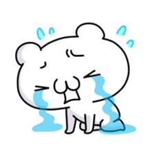 The relaxed life of a polar bear sticker #824015