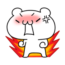 The relaxed life of a polar bear sticker #824017