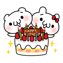 The relaxed life of a polar bear sticker #824024