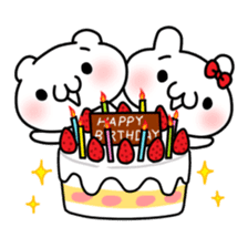 The relaxed life of a polar bear sticker #824024